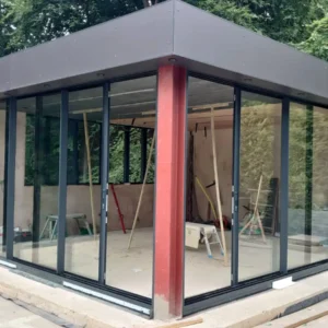 Slim Line Glass Sliding Doors | Walk On Glass