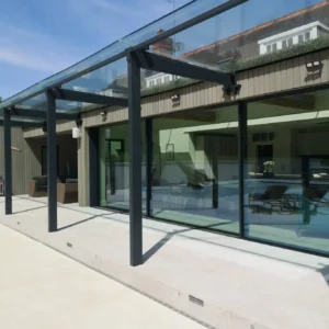 Slim Line Glass Sliding Doors | Walk On Glass