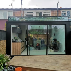 Slim Line Glass Sliding Doors | Walk On Glass